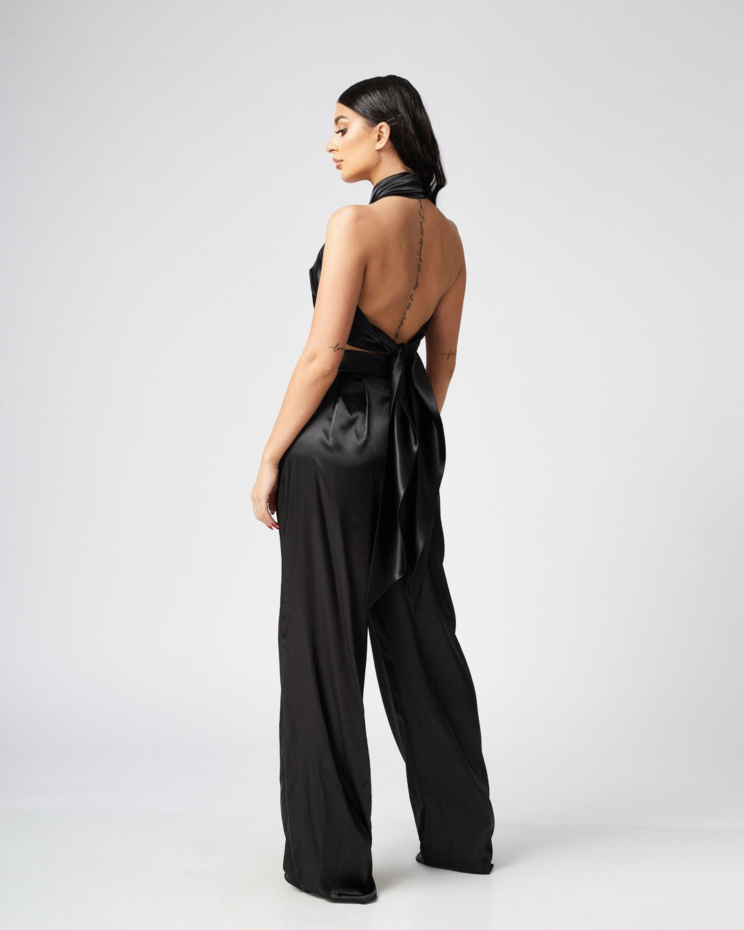 OPHELIA Black Two Piece Set