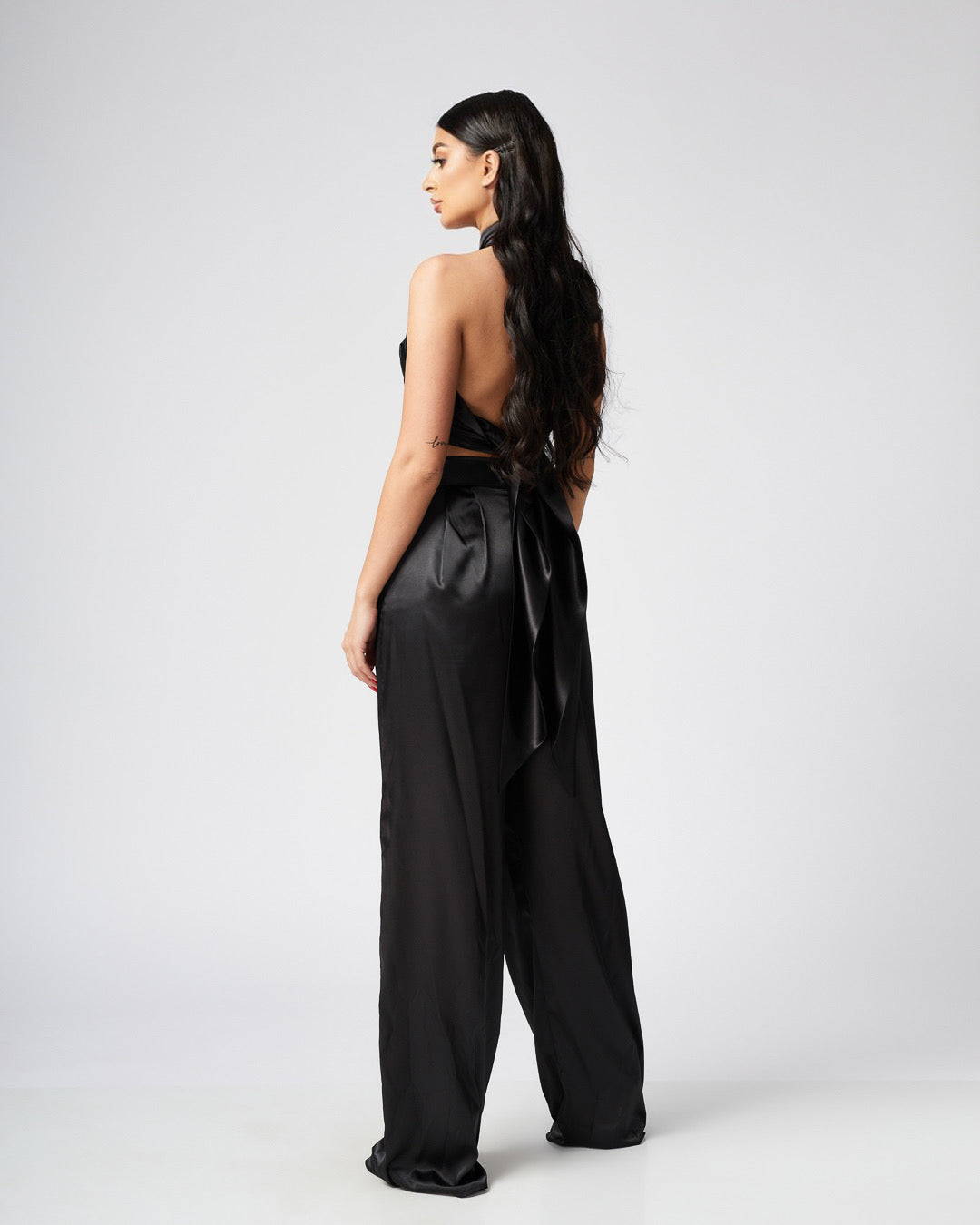 OPHELIA Black Two Piece Set